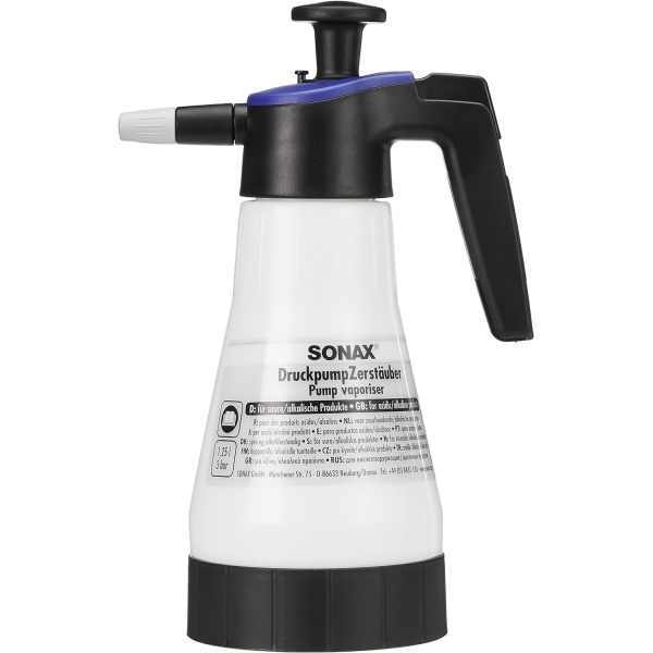 Sonax Pulverizator Cu Pompa Rezistent La Produse Acide / Alcaline, 1.25L 496941